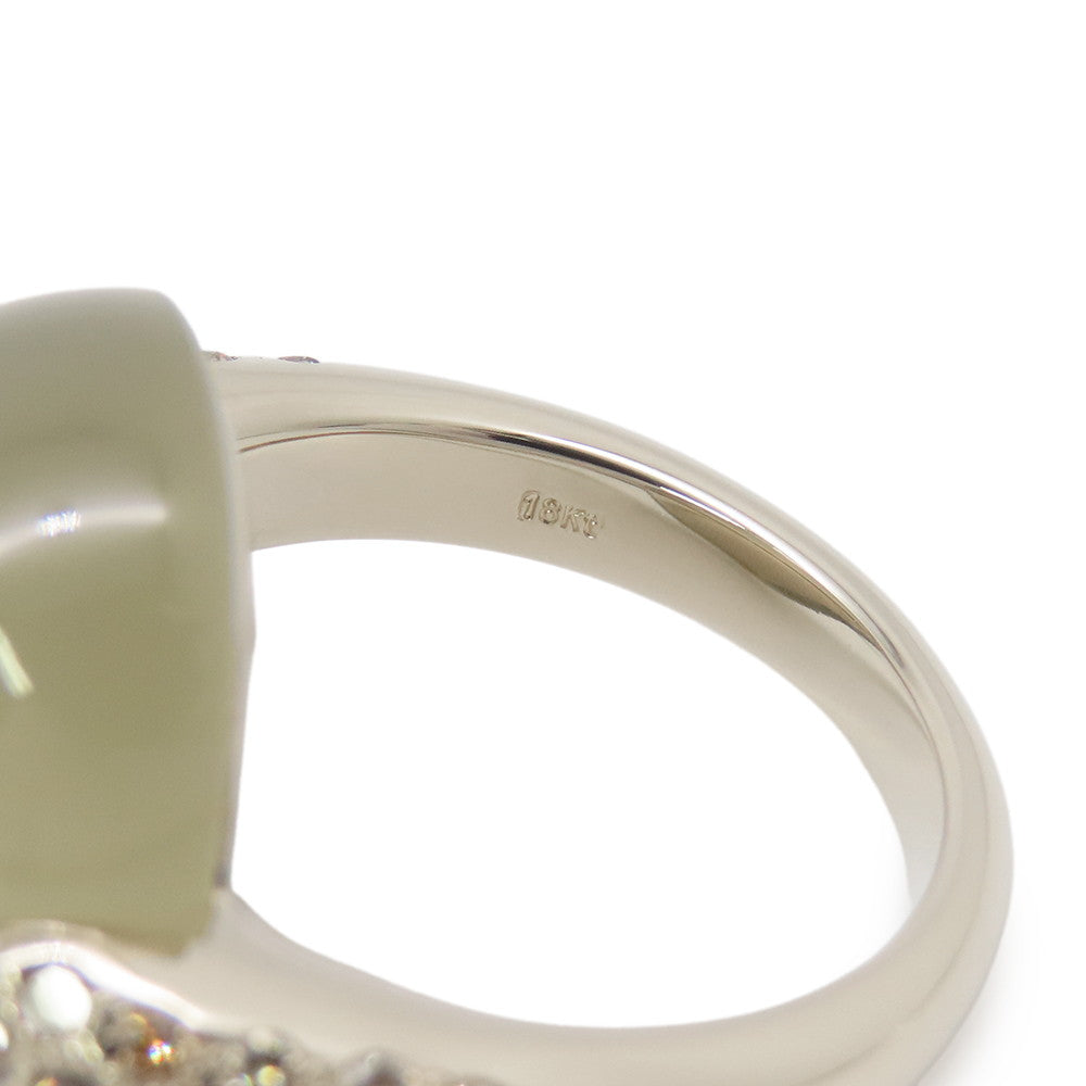 Pomellato Luna Ring Size Approximately No. 14 18K White Gold
