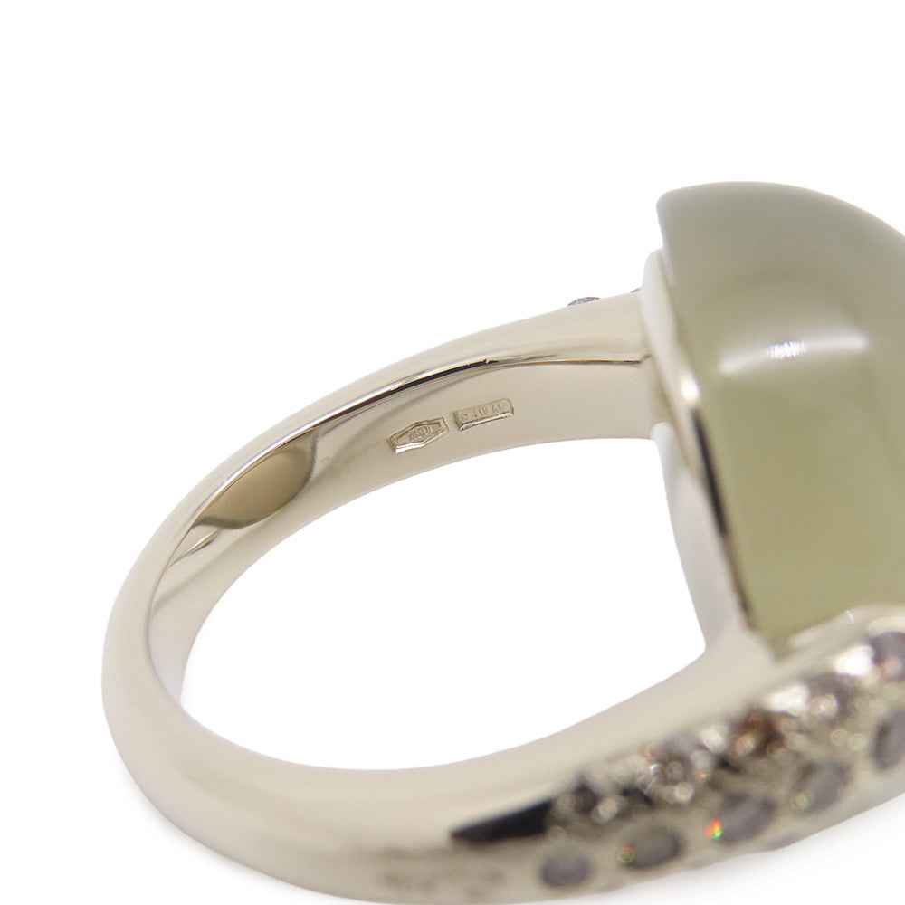 Pomellato Luna Ring Size Approximately No. 14 18K White Gold