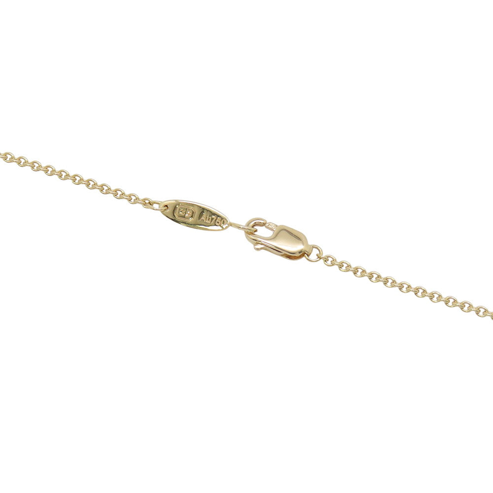 HARRY WINSTON Traffic Cloth Diamond NecklaceCMDYRECRTRF 18K Yellow Gold