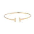 TIFFANY&Co. T-wire Bracelet60010760 18K Yellow Gold