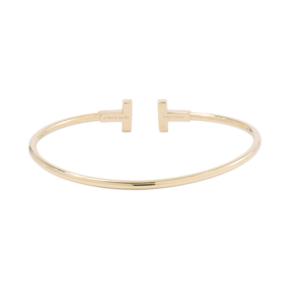 TIFFANY&Co. T-wire Bracelet60010760 18K Yellow Gold