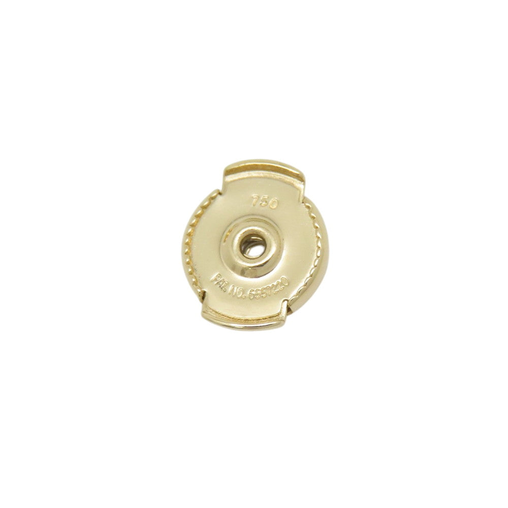 HERMES Kelly Chaine Earrings 18K Yellow Gold