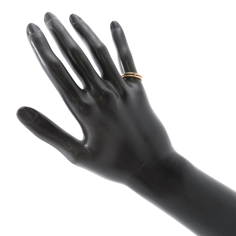 HERMES Ariane Ring Size 49/#9 18K Pink Gold