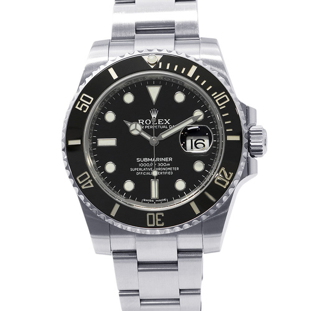 ROLEX Submariner Date W40mm Stainless Steel Black Dial116610LN