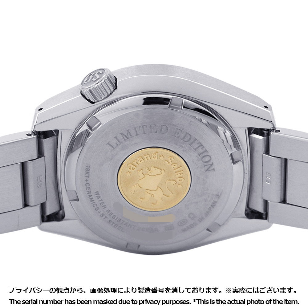 SEIKO Grand Seiko Sports Collection 140th Anniversary Model - Limited Edition of 2021 Pieces Worldwide W40mm Stainless Steel Black DialSBGN023G