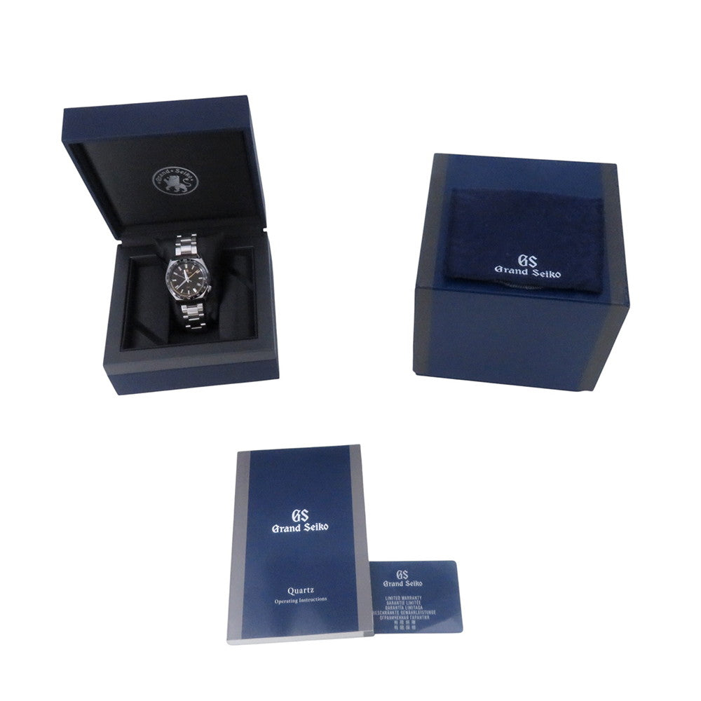 SEIKO Grand Seiko Sports Collection 140th Anniversary Model - Limited Edition of 2021 Pieces Worldwide W40mm Stainless Steel Black DialSBGN023G
