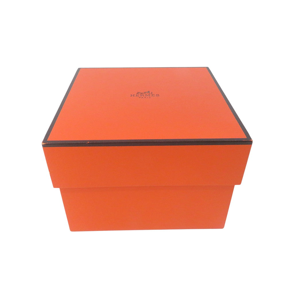 HERMES Cape Cod Double Tour Chaine d'Ancre Diamond Bezel H33mm×W23mm Stainless Steel Leather Black DialCC1.330