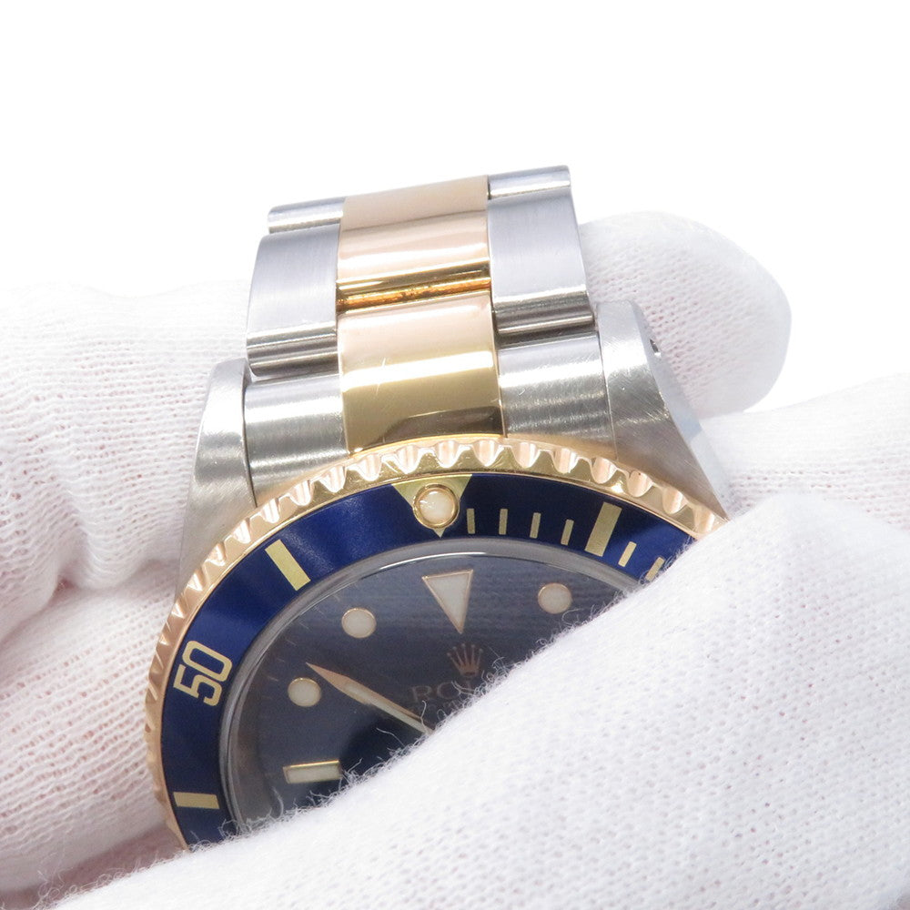 ROLEX Submariner Date W40mm Stainless Steel K18YG Blue Dial16613LB