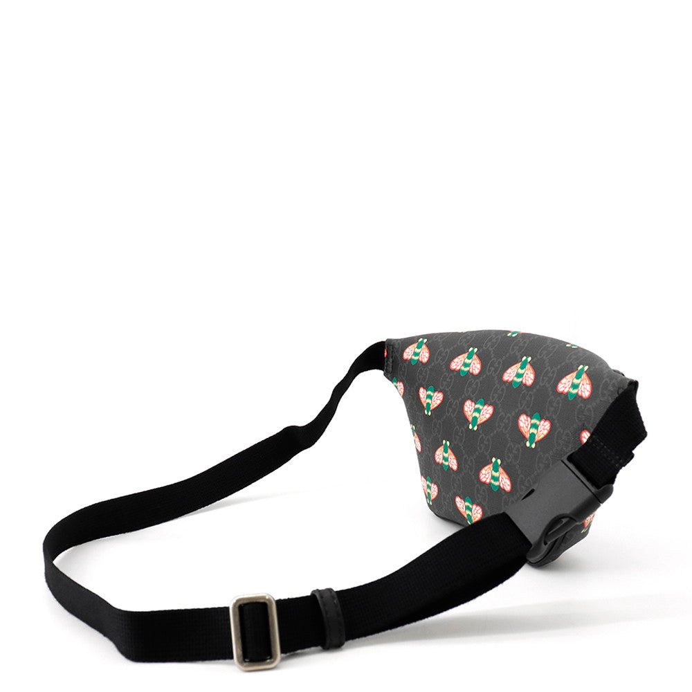 GUCCI B GG Supreme Crossbody Bag Black675181 520981 GG Supreme Leather
