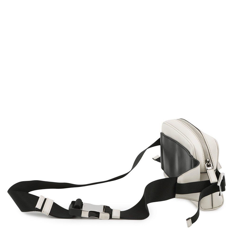 PRADA Crossbody Bag Off-white2VL012 Leather