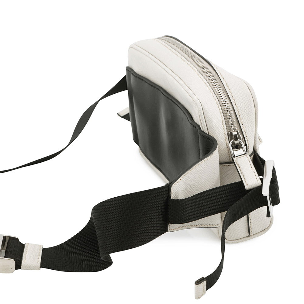 PRADA Crossbody Bag Off-white2VL012 Leather