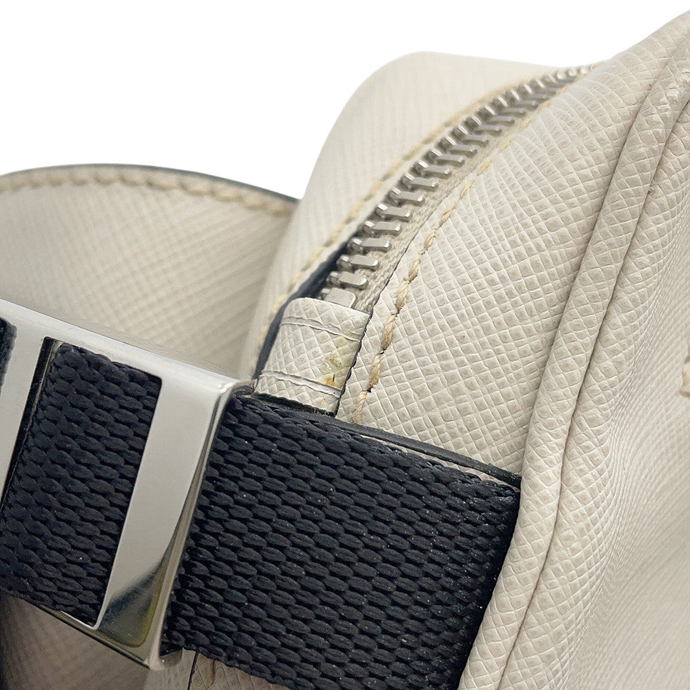 PRADA Crossbody Bag Off-white2VL012 Leather