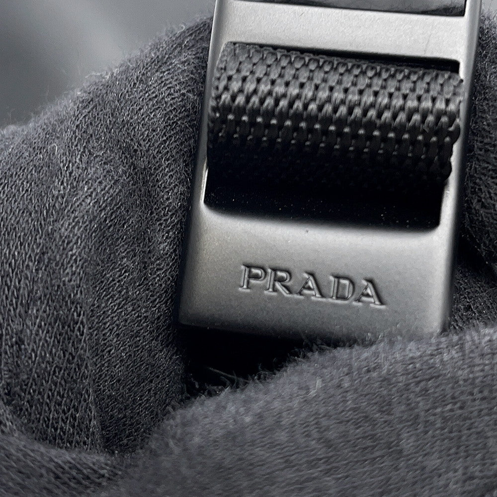 PRADA Cross Body Bag Black2VH055 Leather