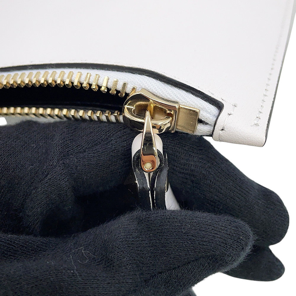 Valentino Garavani 21 Stainless Steel Milan Collection Limited Edition Clutch Bag White/MulticolorVW9P0269MNQ Leather