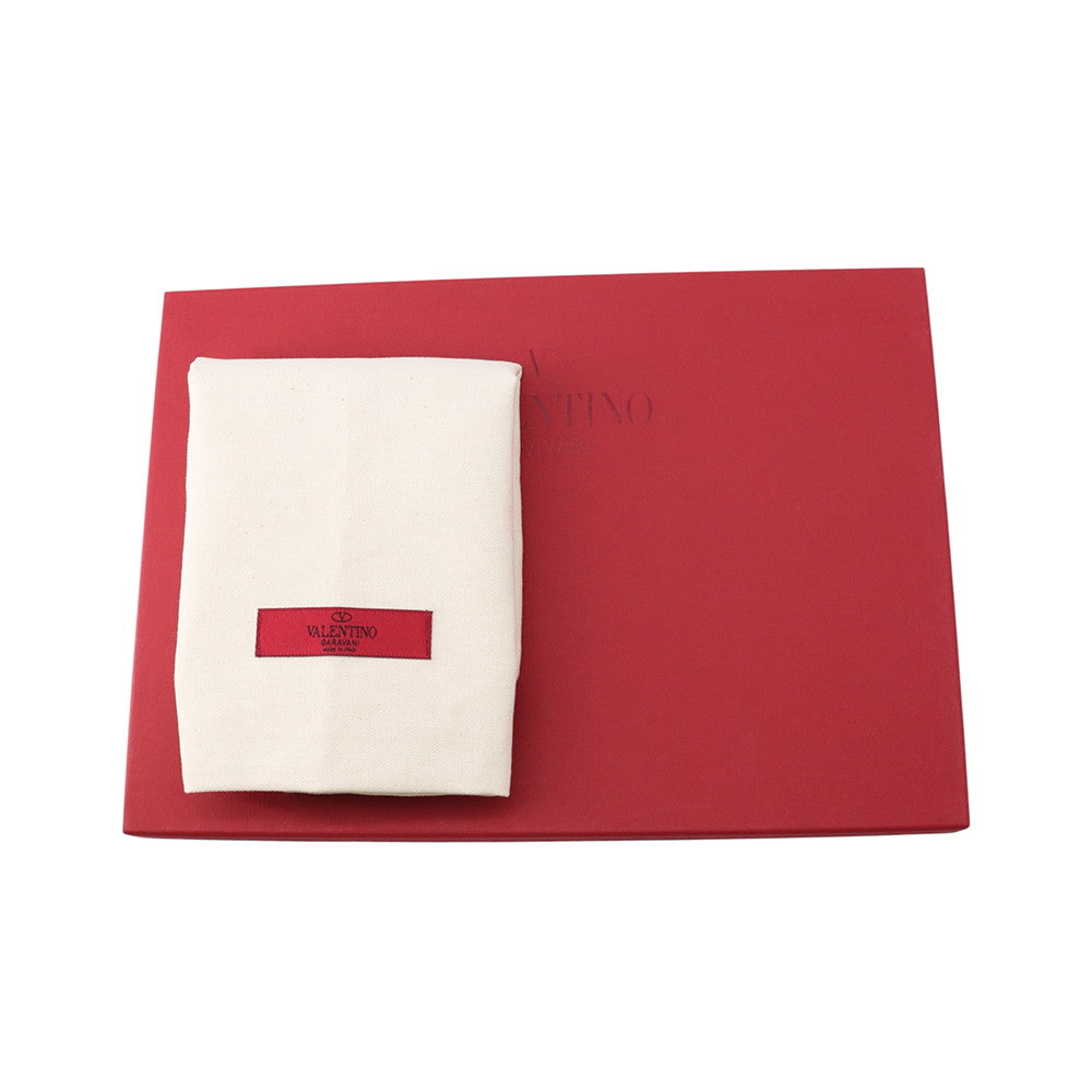Valentino Garavani 21 Stainless Steel Milan Collection Limited Edition Clutch Bag White/MulticolorVW9P0269MNQ Leather