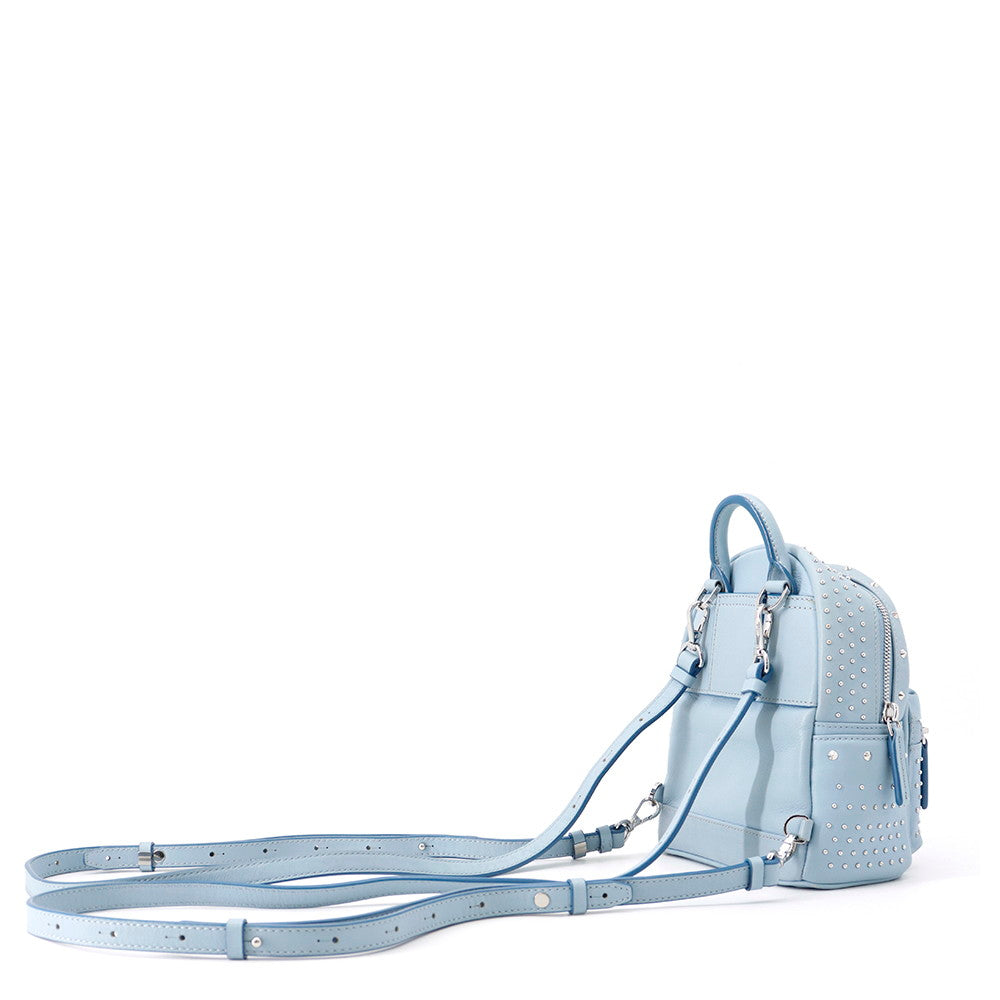 MCM Stark Special Bebeboo Backpack Light BlueMMK6SVE71LS001 Leather