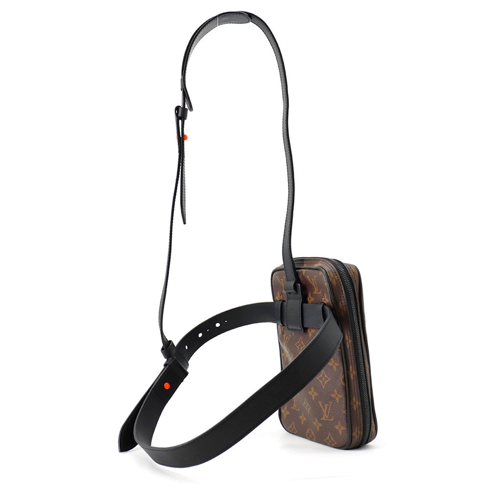LOUIS VUITTON Utility side bag NoirM44428 Monogram / Solar Powered Ray