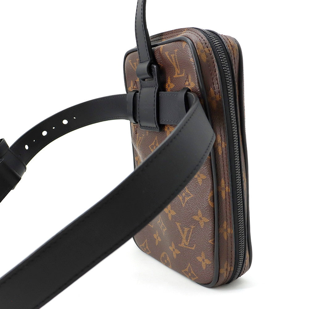 LOUIS VUITTON Utility side bag NoirM44428 Monogram / Solar Powered Ray