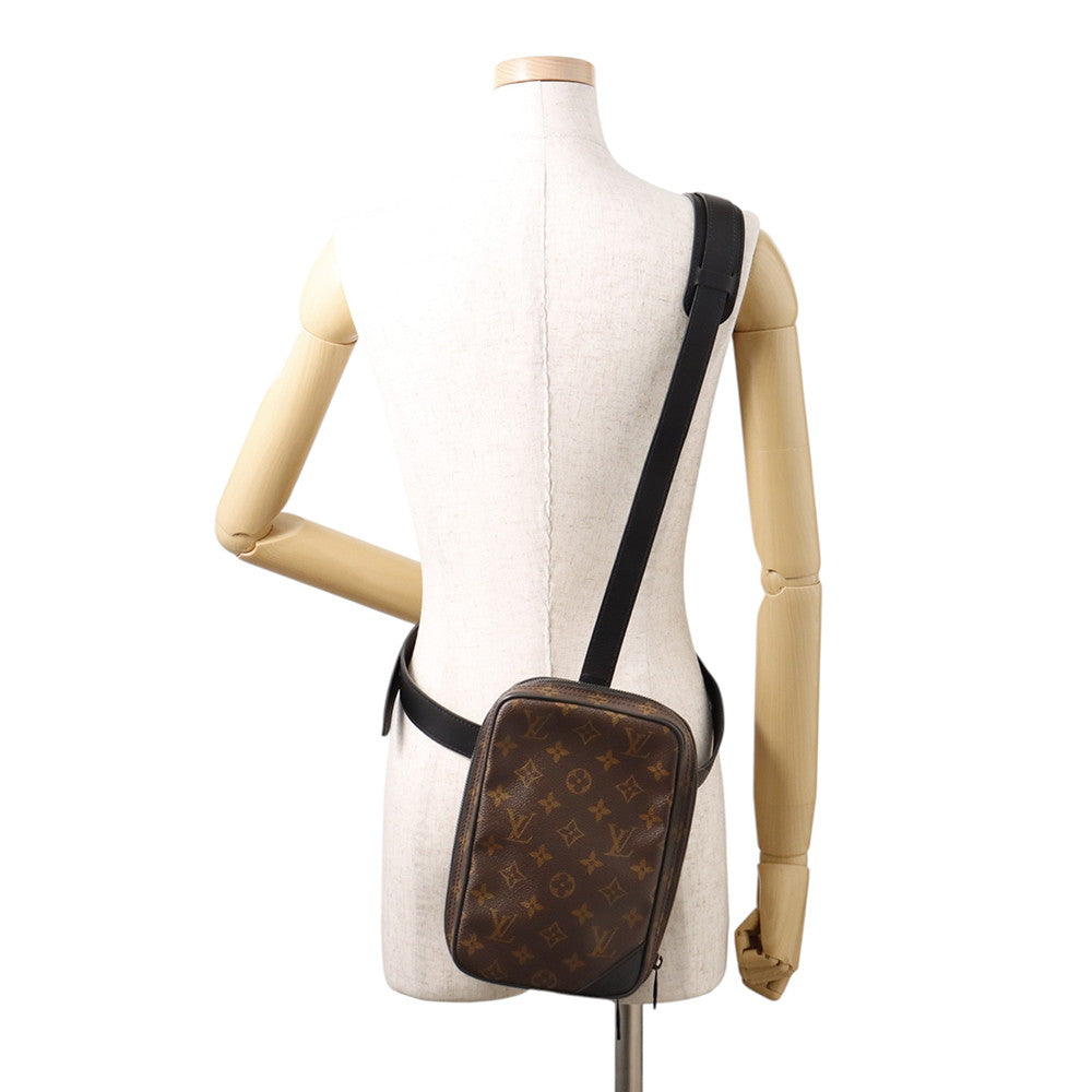 LOUIS VUITTON Utility side bag NoirM44428 Monogram / Solar Powered Ray