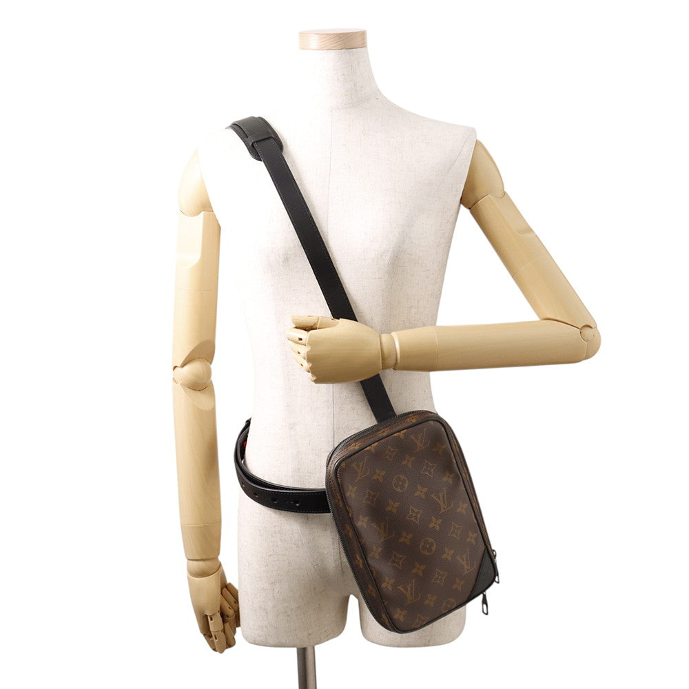 LOUIS VUITTON Utility side bag NoirM44428 Monogram / Solar Powered Ray