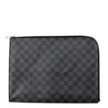 LOUIS VUITTON Pochette Jour NoirN41501 Damier Graphite Size GM