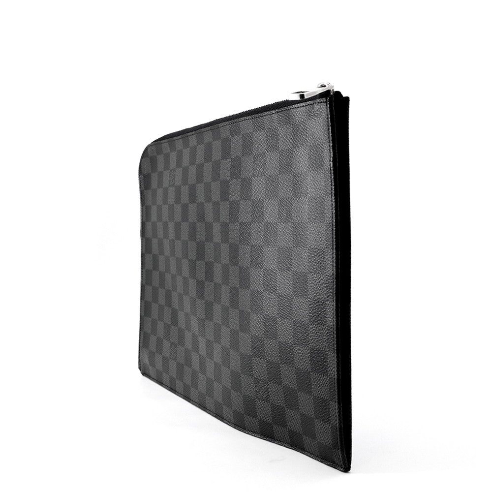 LOUIS VUITTON Pochette Jour NoirN41501 Damier Graphite Size GM