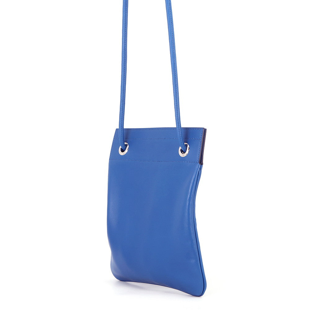HERMES SacAline Mini Blue france Swift Leather
