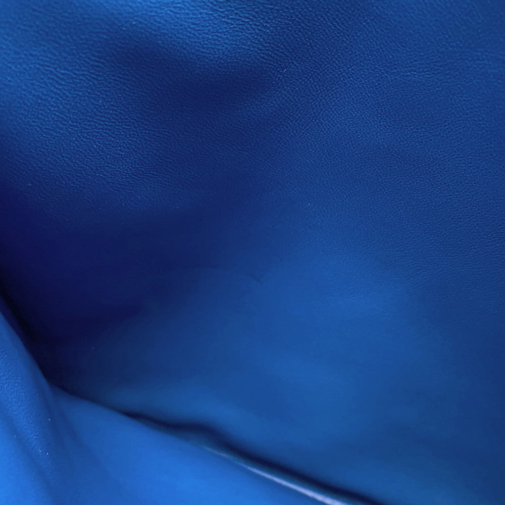 HERMES SacAline Mini Blue france Swift Leather