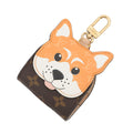 LOUIS VUITTON Dog Bag Holder Shiba Brown/MulticolorGI1260 Monogram Leather