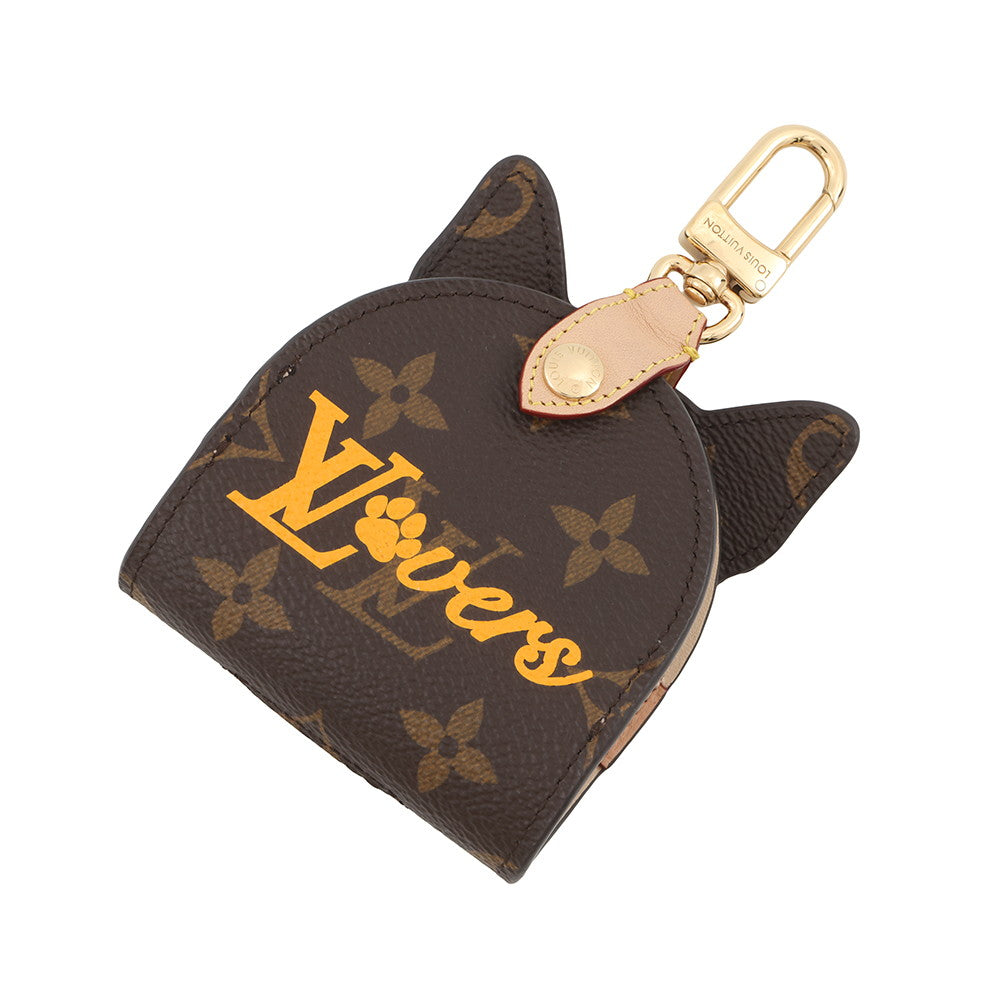 LOUIS VUITTON Dog Bag Holder Shiba Brown/MulticolorGI1260 Monogram Leather