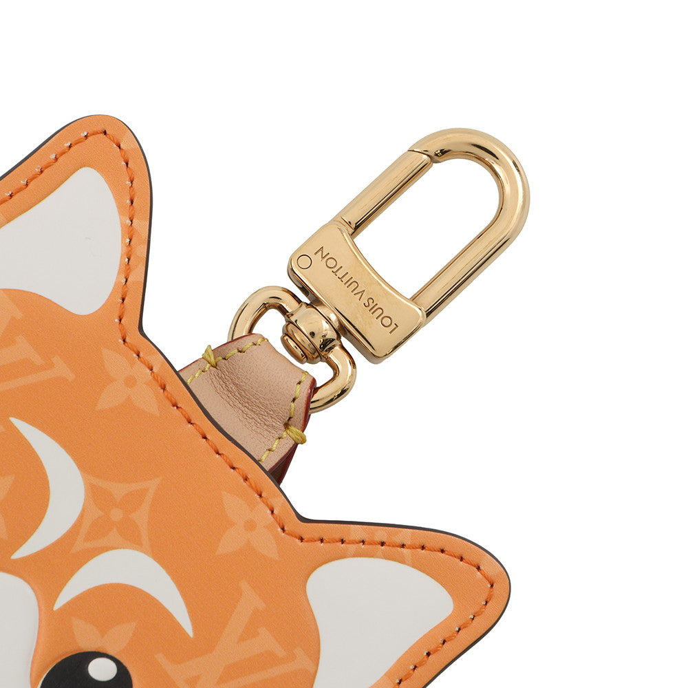 LOUIS VUITTON Dog Bag Holder Shiba Brown/MulticolorGI1260 Monogram Leather