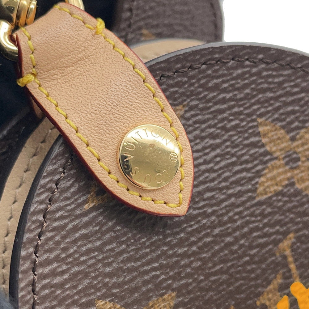 LOUIS VUITTON Dog Bag Holder Shiba Brown/MulticolorGI1260 Monogram Leather