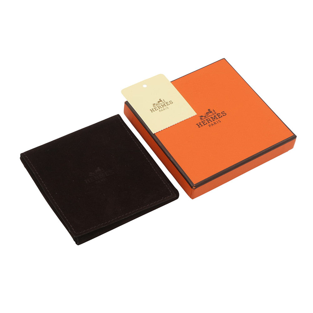 HERMES Petit H Brooch Multicolor Silk