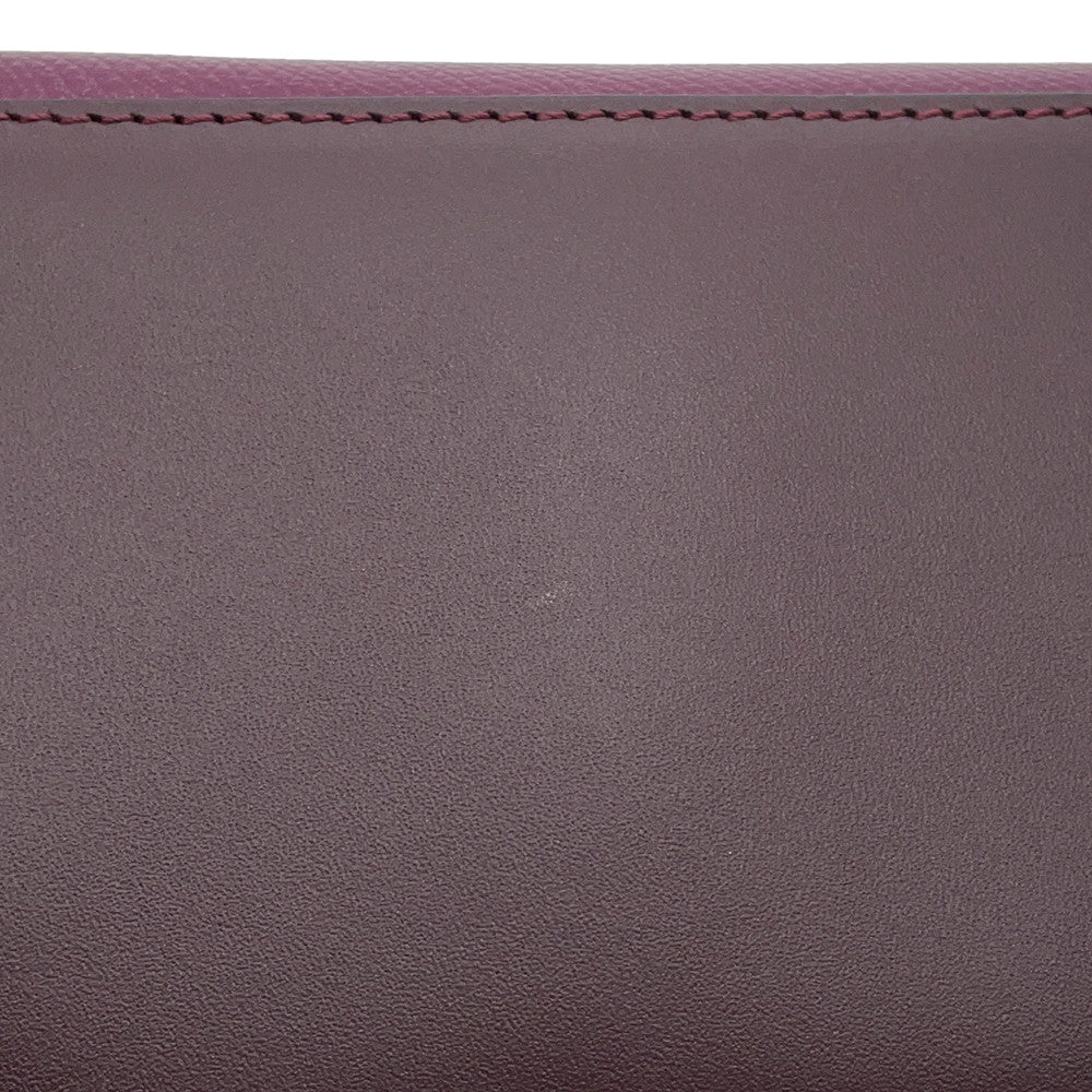 FENDI FFDiamond Chain Wallet Bordeaux/Purple8M0365 ALV4 Leather