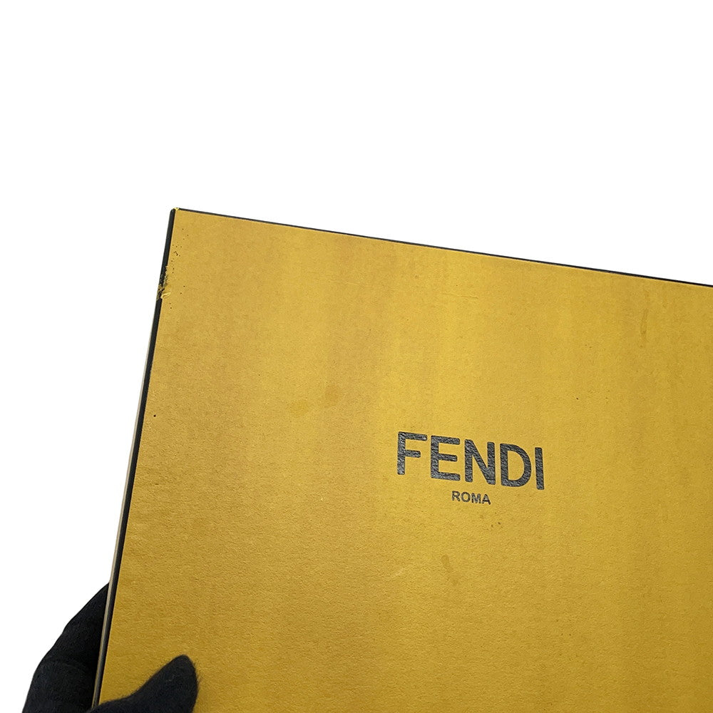 FENDI FFDiamond Chain Wallet Bordeaux/Purple8M0365 ALV4 Leather