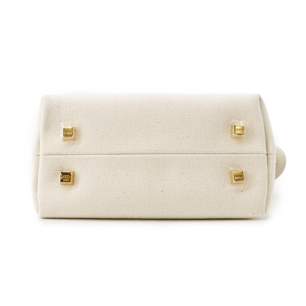 FENDI By the way White/Pink8BS067 ANVG Canvas Size Mini