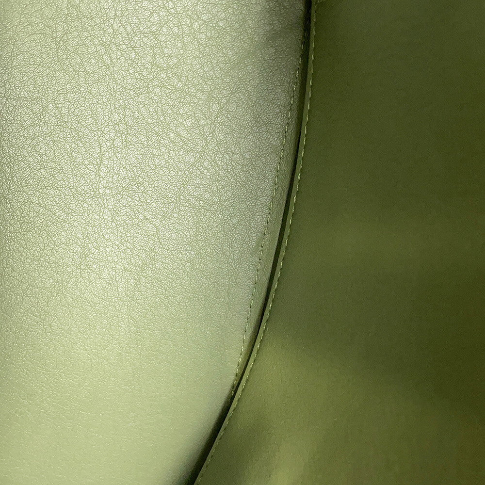 LOEWE Anagram Square Tote Green/WhiteA933C05X01 Canvas Leather