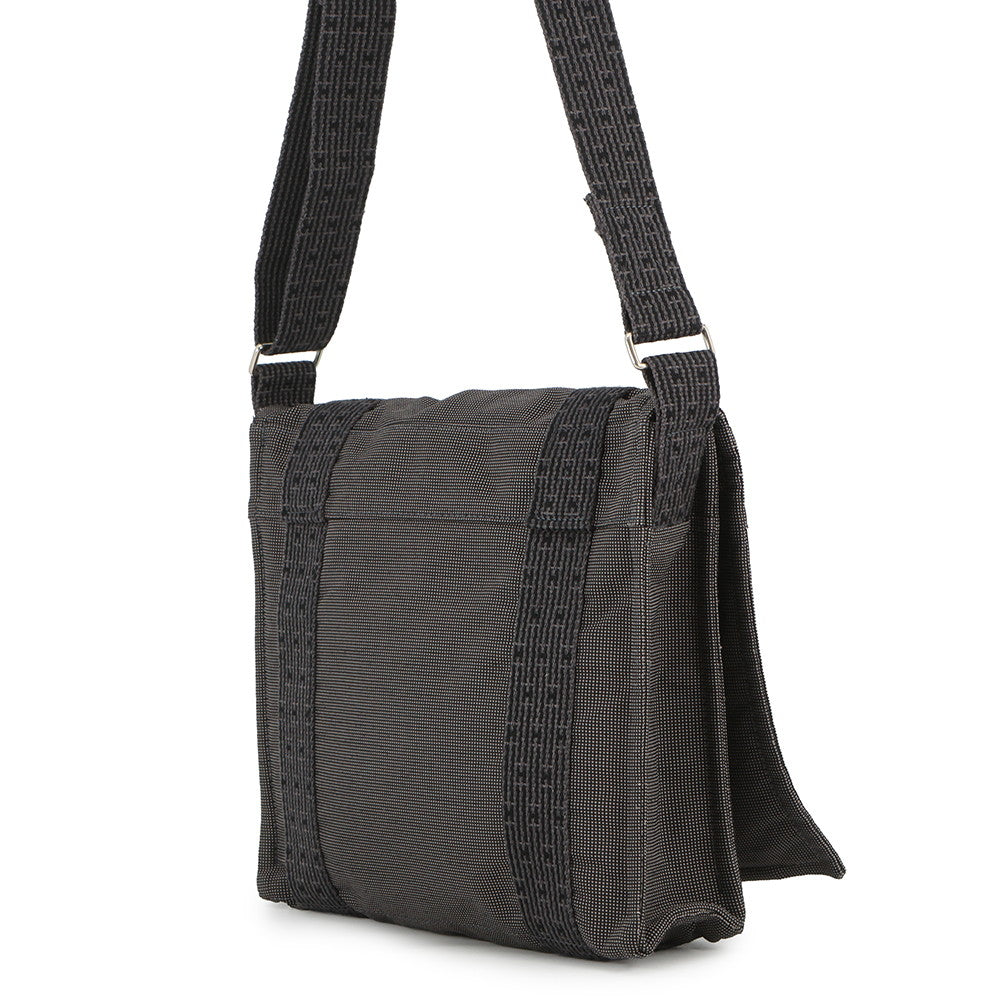 HERMES Her Line Bassas Gray Canvas Size PM
