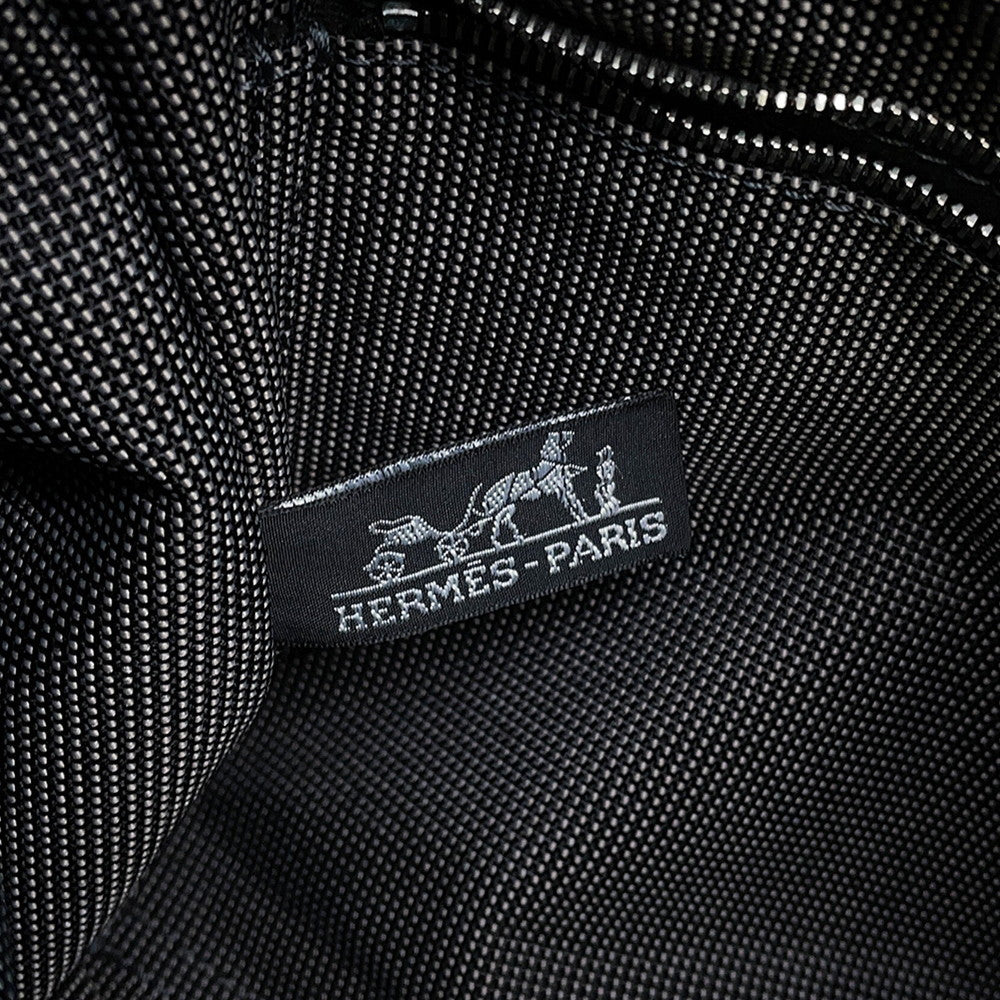HERMES Her Line Bassas Gray Canvas Size PM