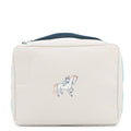 HERMES Gabriole Togo Ivory/Blue Cotton100% Size MM
