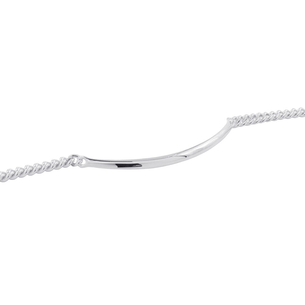HERMES BoucleSellier Inflexible Necklace Size 42H125209B SV925
