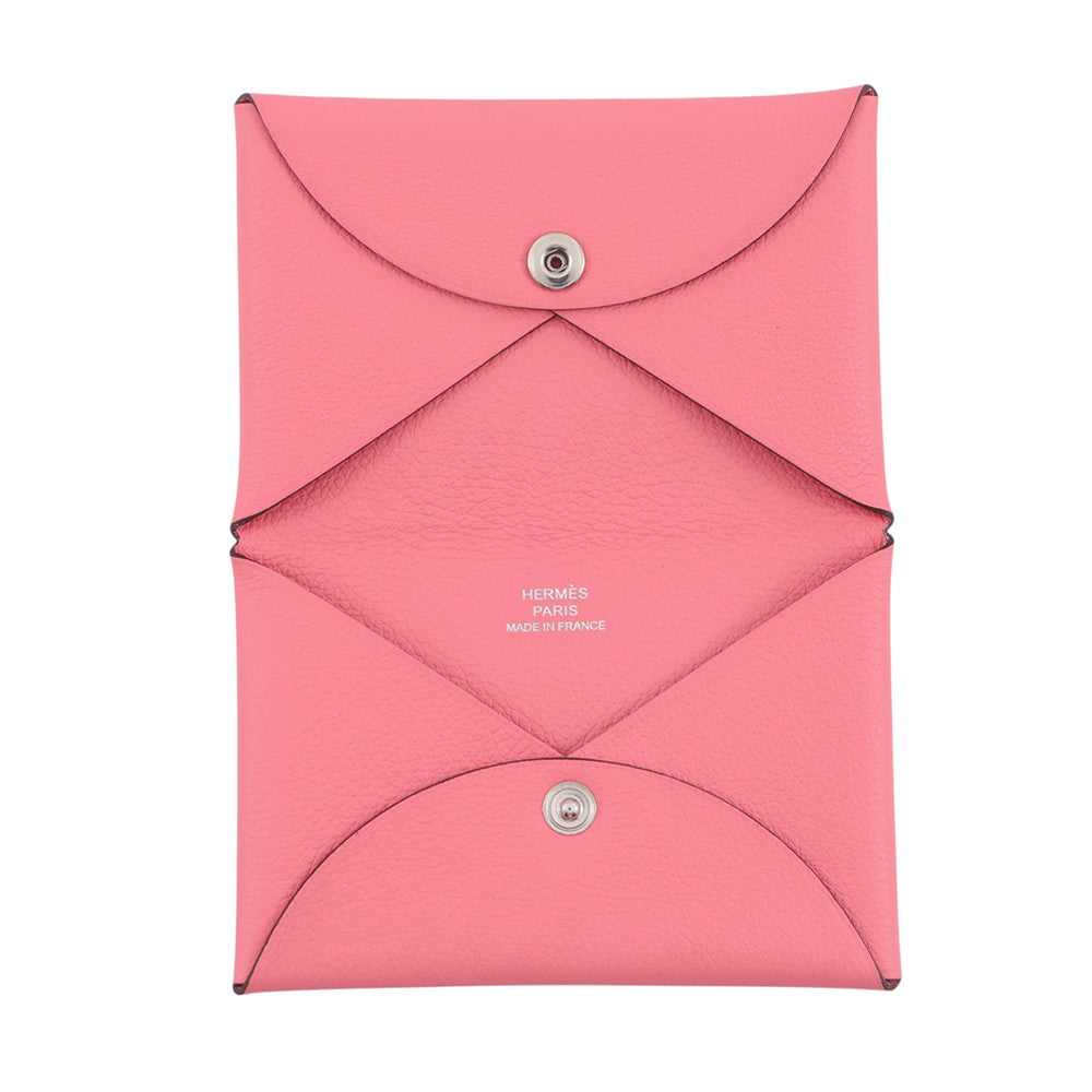 HERMES Calvi Rose Azalee Evercolor