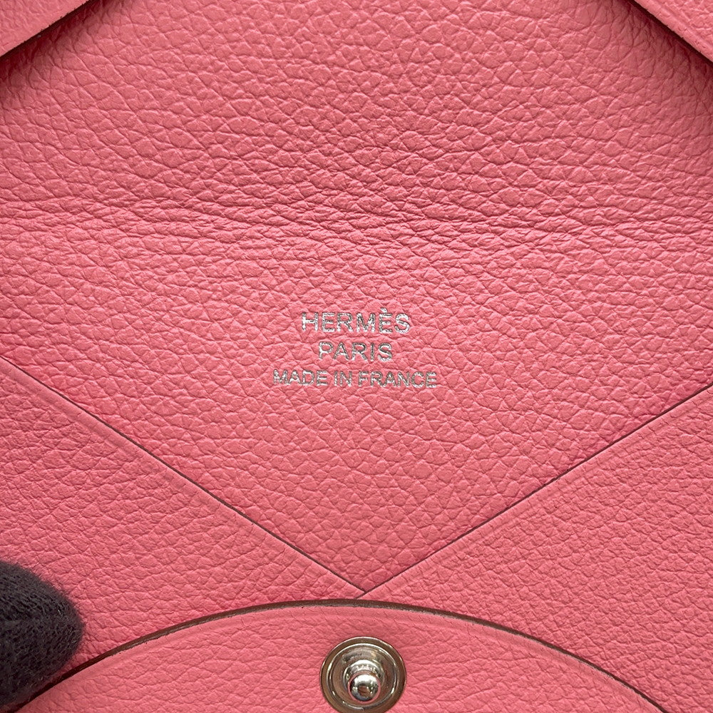 HERMES Calvi Rose Azalee Evercolor