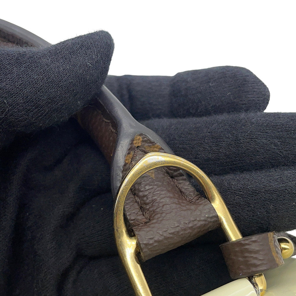 LOUIS VUITTON Alma BlancM51904 Monogram Vernis Leather Monogram Size BB