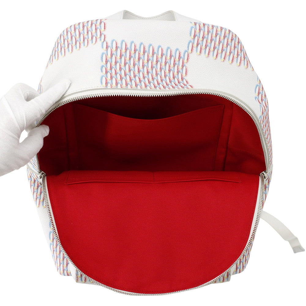 LOUIS VUITTON Racer Backpack WhiteM20664 Damier Spray
