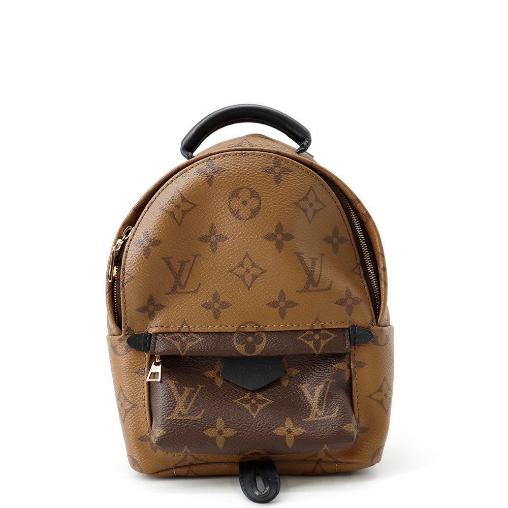 LOUIS VUITTON Palm Springs Backpack NoirM42411 Monogram Reverse Canvas Size Mini