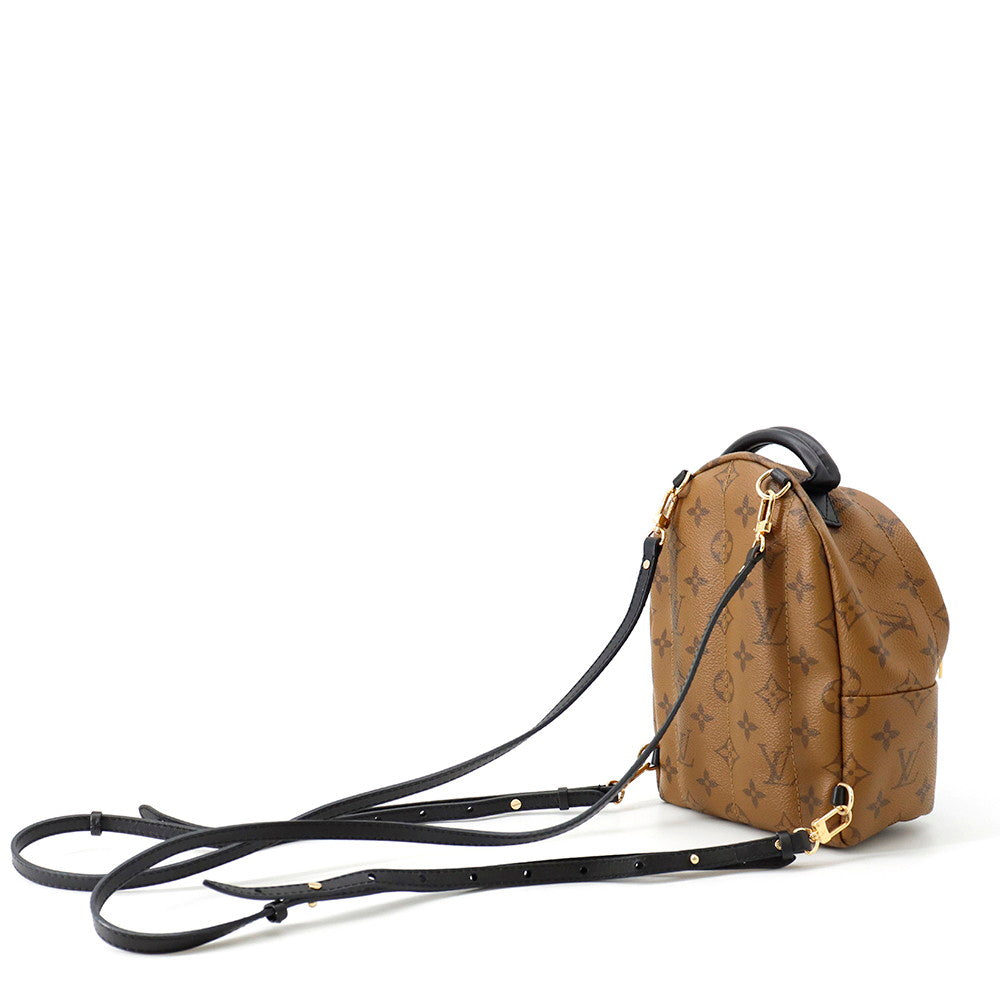 LOUIS VUITTON Palm Springs Backpack NoirM42411 Monogram Reverse Canvas Size Mini