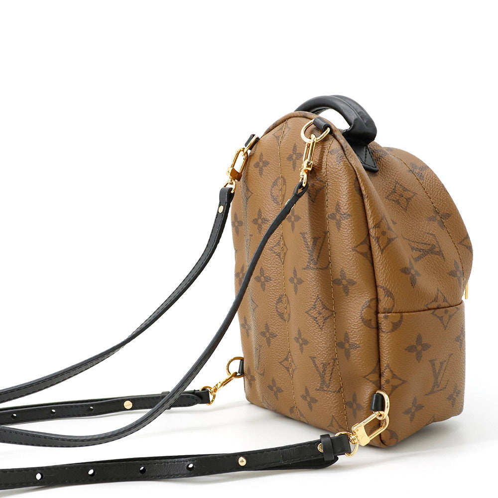LOUIS VUITTON Palm Springs Backpack NoirM42411 Monogram Reverse Canvas Size Mini