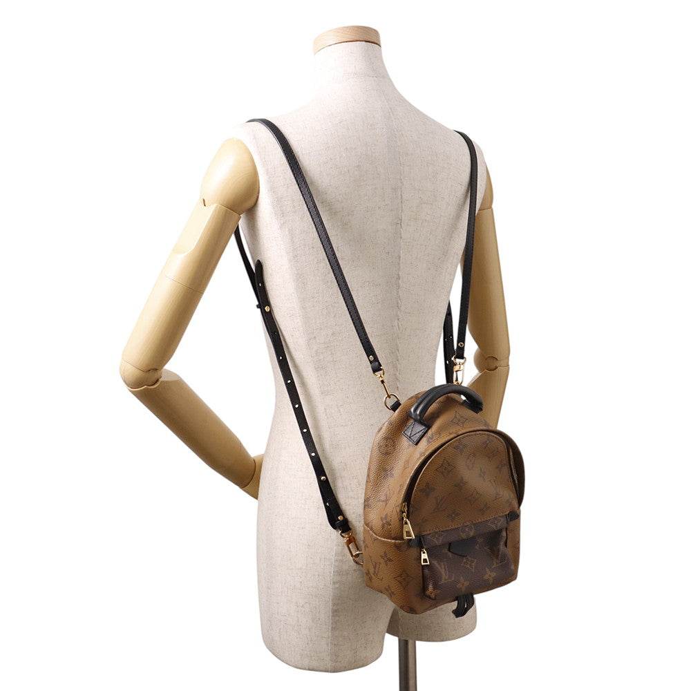 LOUIS VUITTON Palm Springs Backpack NoirM42411 Monogram Reverse Canvas Size Mini