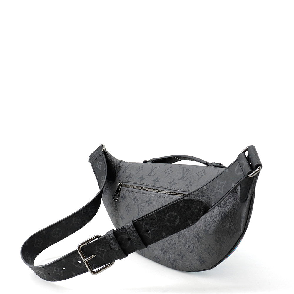 LOUIS VUITTON LVxYK Maxi Bumbag GrayM46436 Monogram Eclipse Reverse